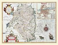 John Speed's County Map of Leinster 1611 - John Speed