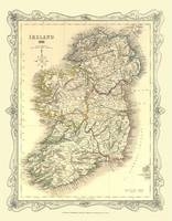 H Collins Map of Ireland 1852 - H. Collins