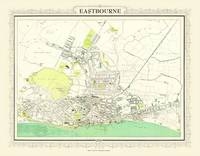Map of Eastbourne 1898