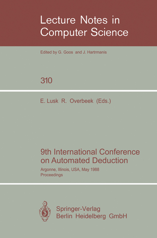 9th International Conference on Automated Deduction