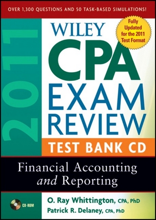 Wiley CPA Exam Review 2011 Test Bank CD, Financial Accounting and Reporting