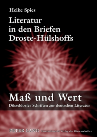 Literatur in den Briefen Droste-Hülshoffs