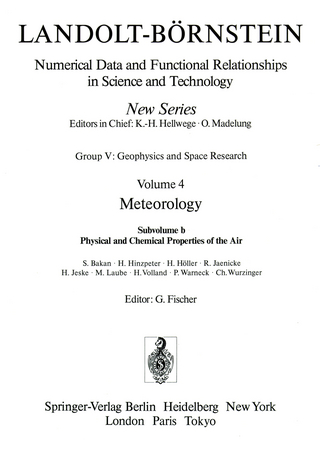 Physical and Chemical Properties of the Air / Physikalische und chemische Eigenschaften der Luft