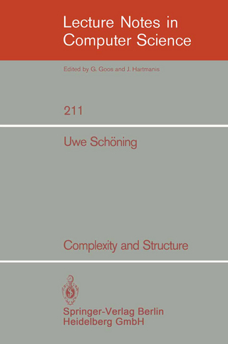 Complexity and Structure