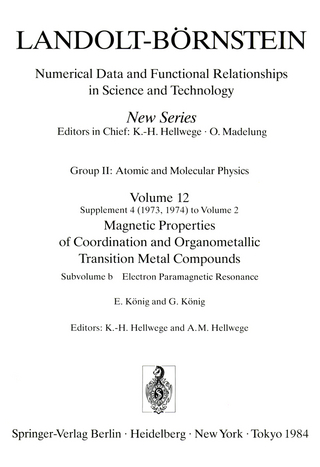 Electron Paramagnetic Resonance / Paramagnetische Elektronenresonanz
