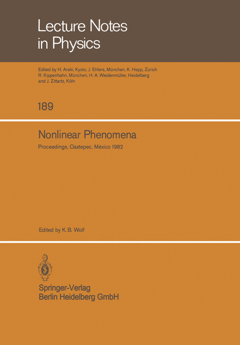 Nonlinear Phenomena - 