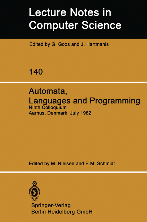 Automata, Languages and Programming - 