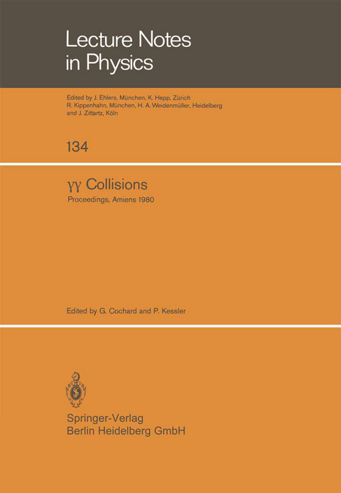 &gamma;&gamma; Collisions - 