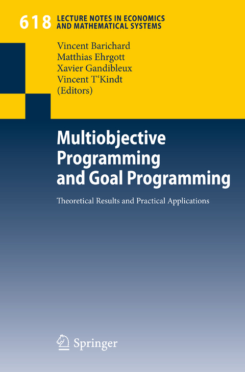 Multiobjective Programming and Goal Programming - 