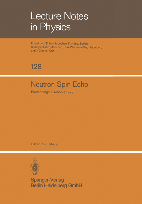 Neutron Spin Echo - 
