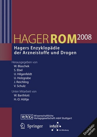 HagerROM 2008. Hagers Enzyklopädie der Arzneistoffe und Drogen