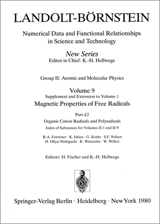 Organic Cation Radicals and Polyradicals / Organische Kation-Radikale und Polyradikale