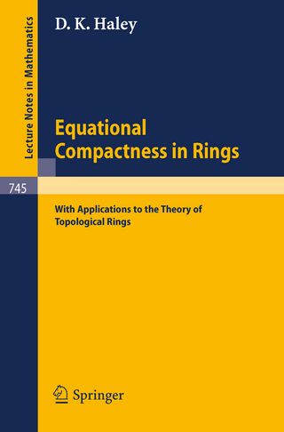 Equational Compactness in Rings