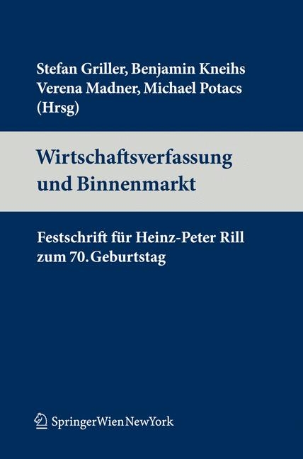 Wirtschaftsverfassung und Binnenmarkt - 