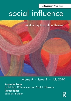Individual Differences and Social Influence - 