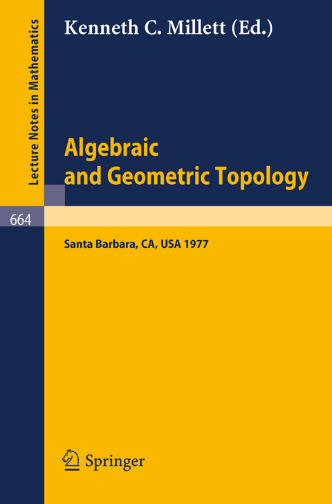 Algebraic and Geometric Topology - 