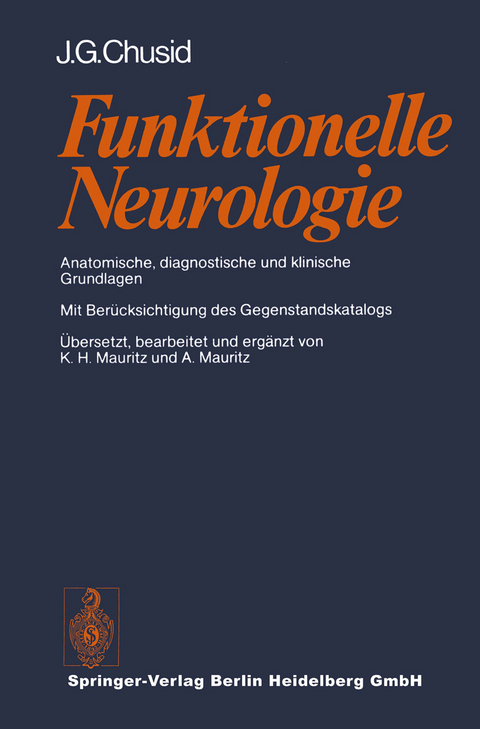 Funktionelle Neurologie - J. G. Chusid