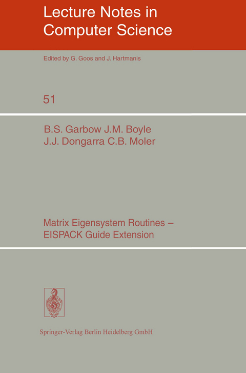 Matrix Eigensystem Routines - EISPACK Guide Extension - B.S. Garbow, J.M. Boyle, J.J. Dongarra, C.B. Moler