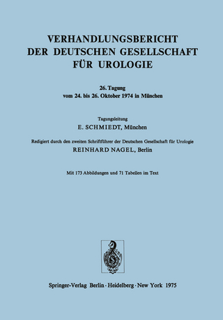 Verhandlungsbericht der Deutschen Gesellschaft für Urologie