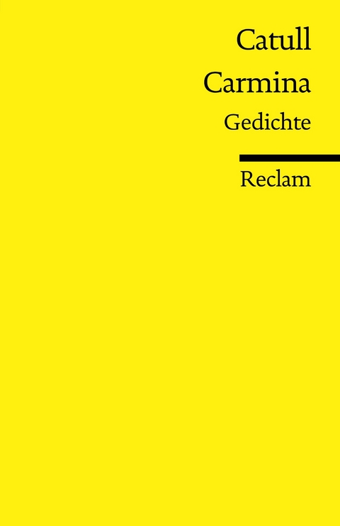 Carmina -  Catull