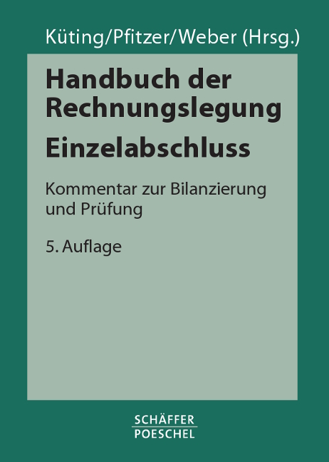 Handbuch der Rechnungslegung &ndash; Einzelabschluss - 