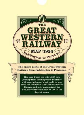 The Great Western Railway Map 1924