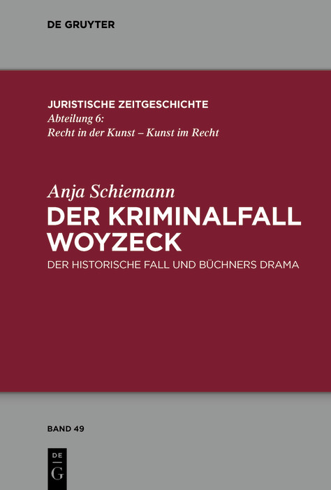 Der Kriminalfall Woyzeck -  Anja Schiemann