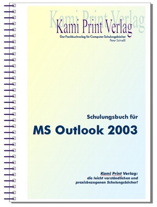 Microsoft Outlook 2003 - Schulungsbuch