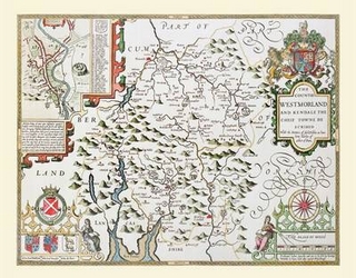 John Speed's Map of Westmoreland 1611