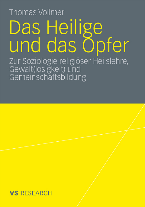 Das Heilige und das Opfer - Thomas Vollmer