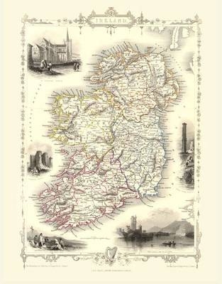 John Tallis Map of Ireland 1851