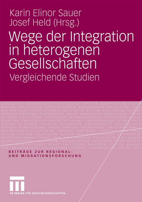 Wege der Integration in heterogenen Gesellschaften - 