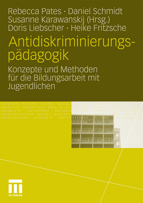 Antidiskriminierungsp&auml;dagogik - Doris Liebscher, Heike Fritzsche
