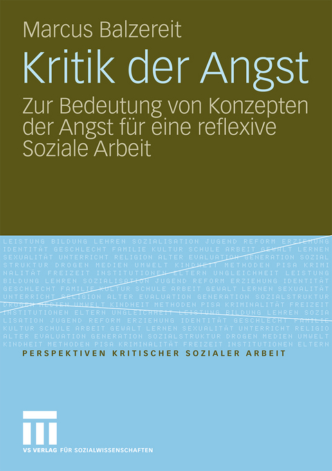 Kritik der Angst - Marcus Balzereit