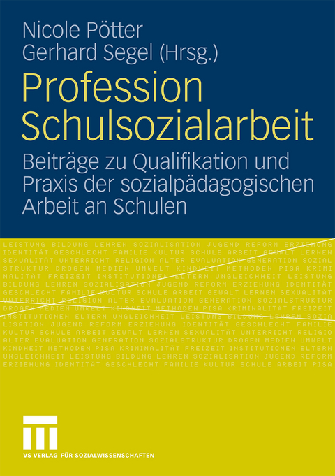 Profession Schulsozialarbeit - 
