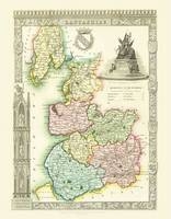 Thomas Moules Map of Lancashire 1837
