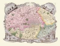Thomas Moules Map of London 1837 - Thomas Moule