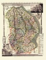 Thomas Moules Map of Lincolnshire 1837 - Thomas Moule