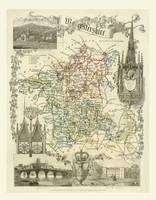 Thomas Moules Map of Worcestershire 1837