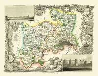 Thomas Moules Map of Middlesex 1837