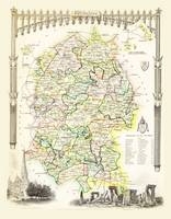 Thomas Moules Map of Wiltshire 1837 - Thomas Moule