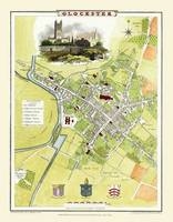 Cole and Roper Map of Gloucester 1805