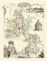 Thomas Moules Map of Oxfordshire 1837