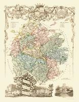 Thomas Moules Map of Herefordshire 1837