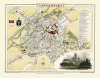 Cole and Roper Map of Canterbury 1806