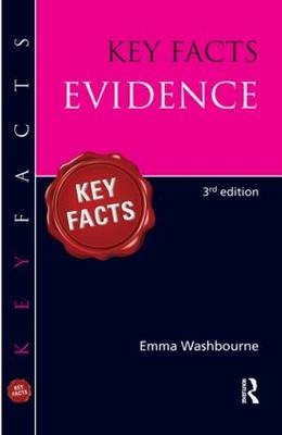 Key Facts Evidence - Emma Washbourne