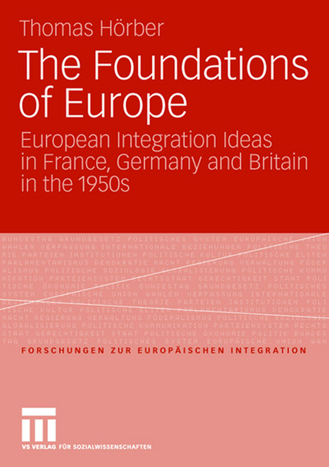 The Foundations of Europe - Thomas H&ouml;rber