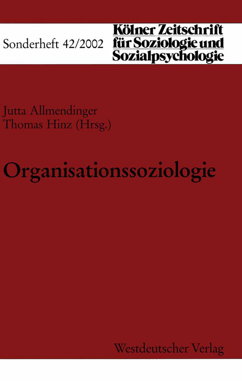 Organisationssoziologie - 