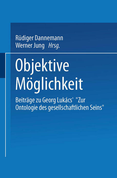 Objektive M&ouml;glichkeit - 