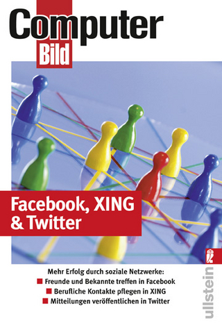 Facebook, Xing & Twitter